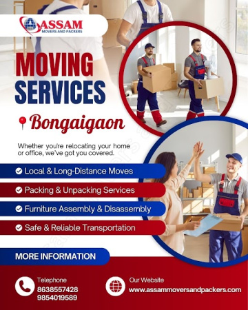 PACKERS AND MOVERS IN BONGAIGAON