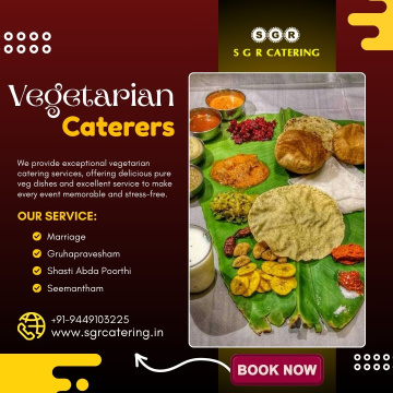 Vegetarian Caterers in Bangalore | SGR Caterings