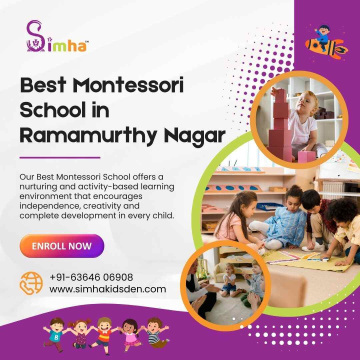 Best Montessori School in Ramamurthy Nagar | Best DayCare Centres in Ramamurthy Nagar