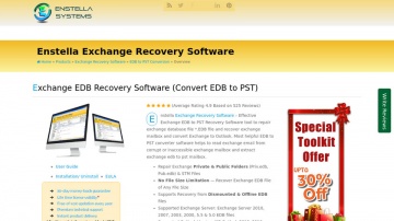 Low Price Enstella EDB to PST Converter tool