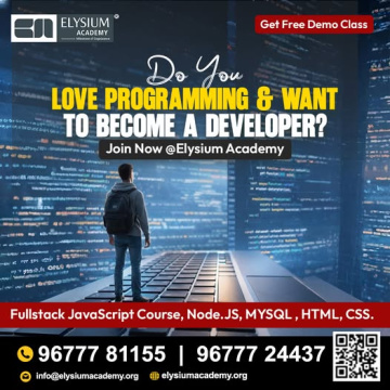 Programming Class Near Me in Madurai – Join Elysium Academy for Career-Focused IT Training