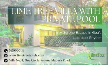 Elegant Holiday Villa with Private Pool in Goa
