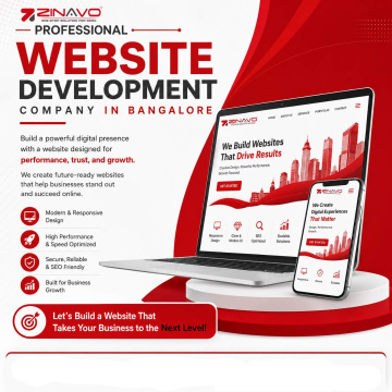 Professional Website Development Company in Bangalore