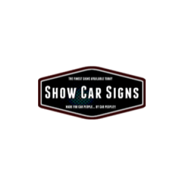 Show Car Sign - Leading Provider of Custom Car Show Boards and Signs