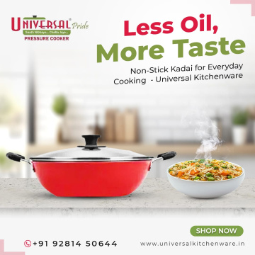 Non-Stick Kadai for Everyday Cooking in Hyderabad –