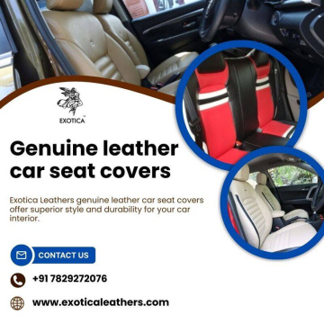 Genuine Leather Car Seat Covers