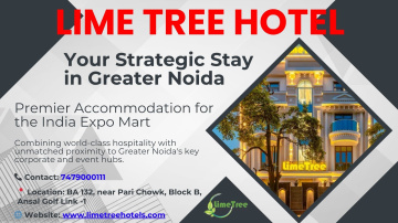 Book Luxury Rooms Near India Expo Mart – Lime Tree Hotel Greater Noida