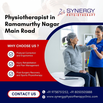 Physiotherapist in Ramamurthy Nagar Main Road | Synergy Physiotherapy