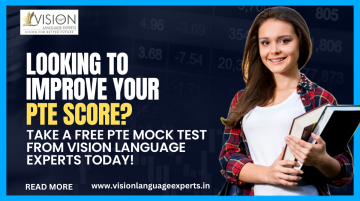 Take a free PTE mock test from Vision Language Experts today!