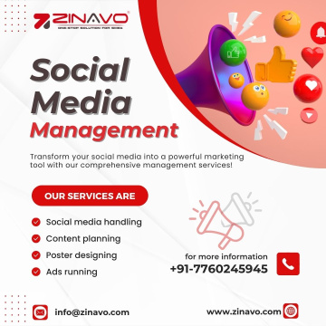 Social Media Management Services | Zinavo