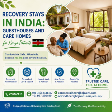 Recovery stays in India for Kenya patients