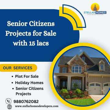 Senior Citizens Projects for Sale with 15 lacs