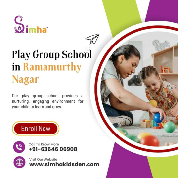 Play Group School in Ramamurthy Nagar | Play School for Kids in Ramamurthy Nagar