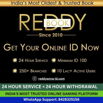 Experience Seamless Betting Only on ReddyAnnaBook