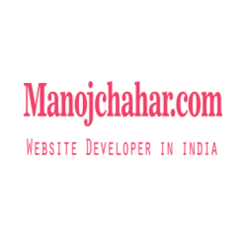 Manoj Chahar – Professional Website Designer in Delhi