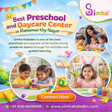Best Preschool and Daycare Center in Ramamurthy Nagar